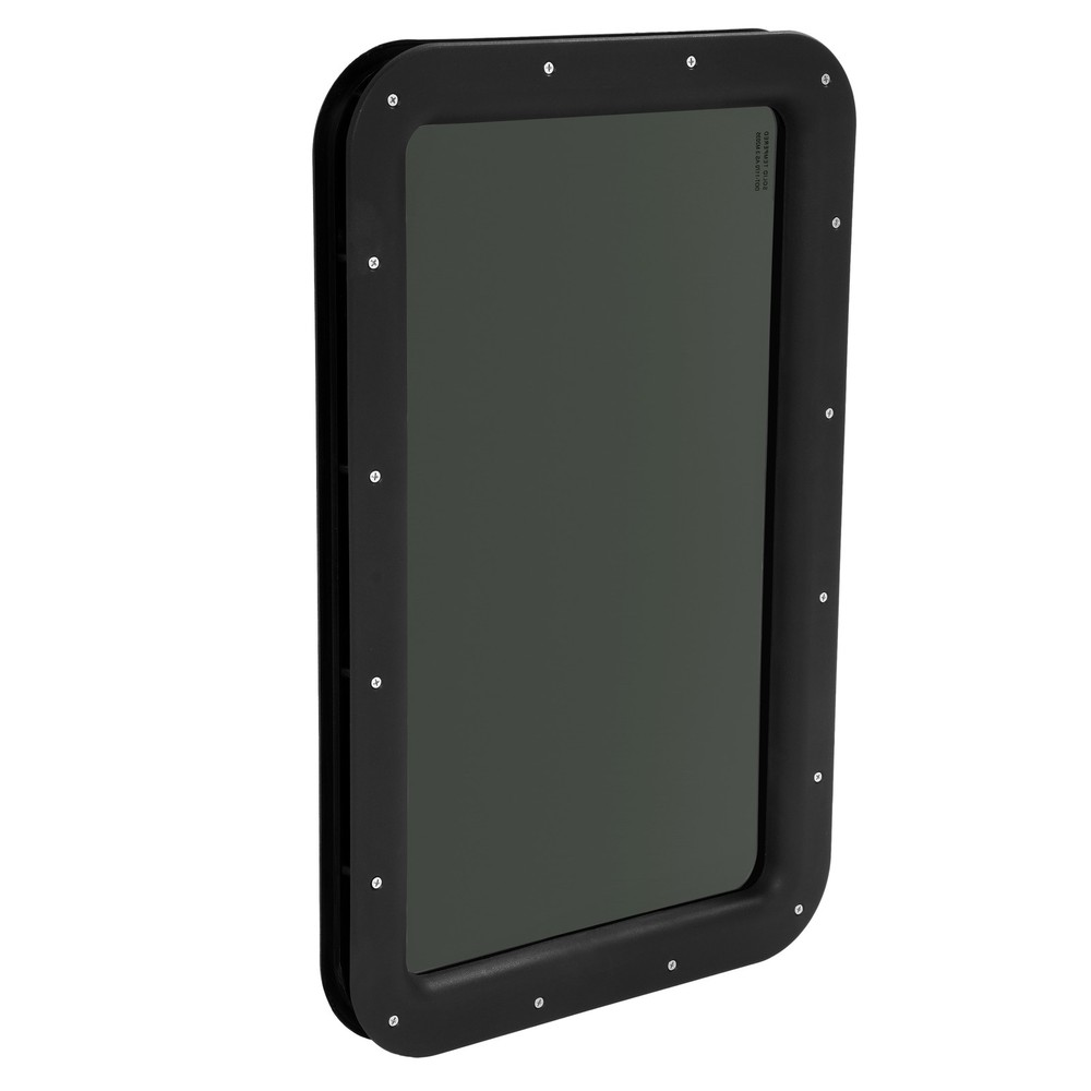 15"x24" RV Window Entry Entrance Door Tinted Tempered Glass For Camper Trailer