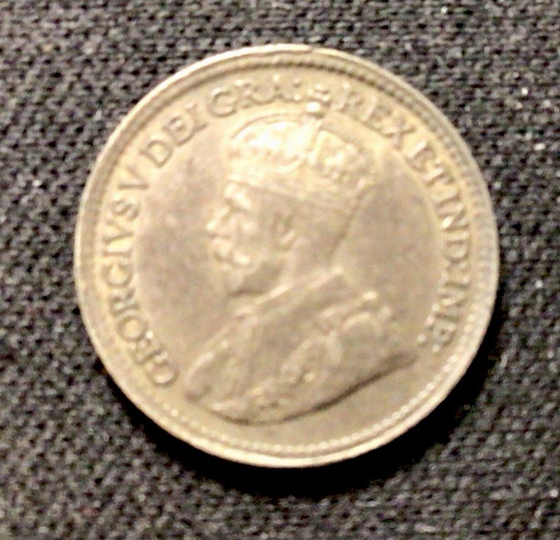 1919 Canada 5 Cent Silver! ENN Coins