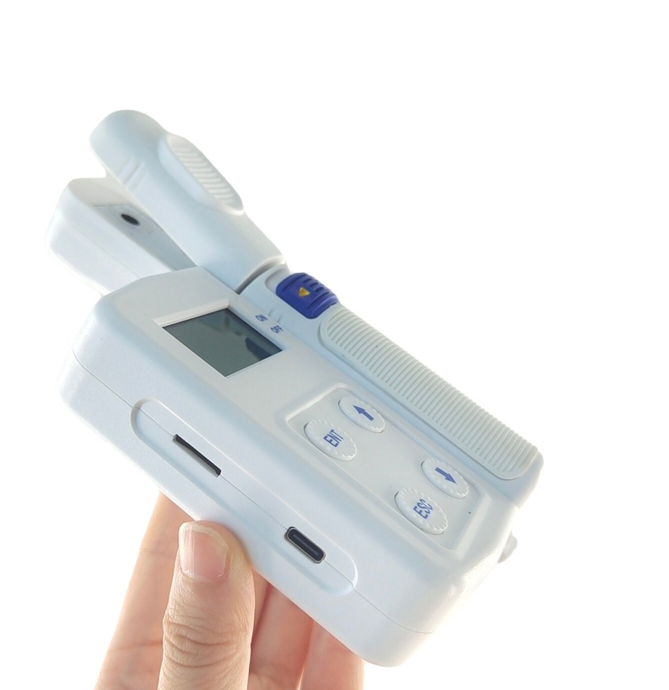 Handheld Chlorophyll Meter Analyzer with Measure Precision within ±1.0 SPAD Unit