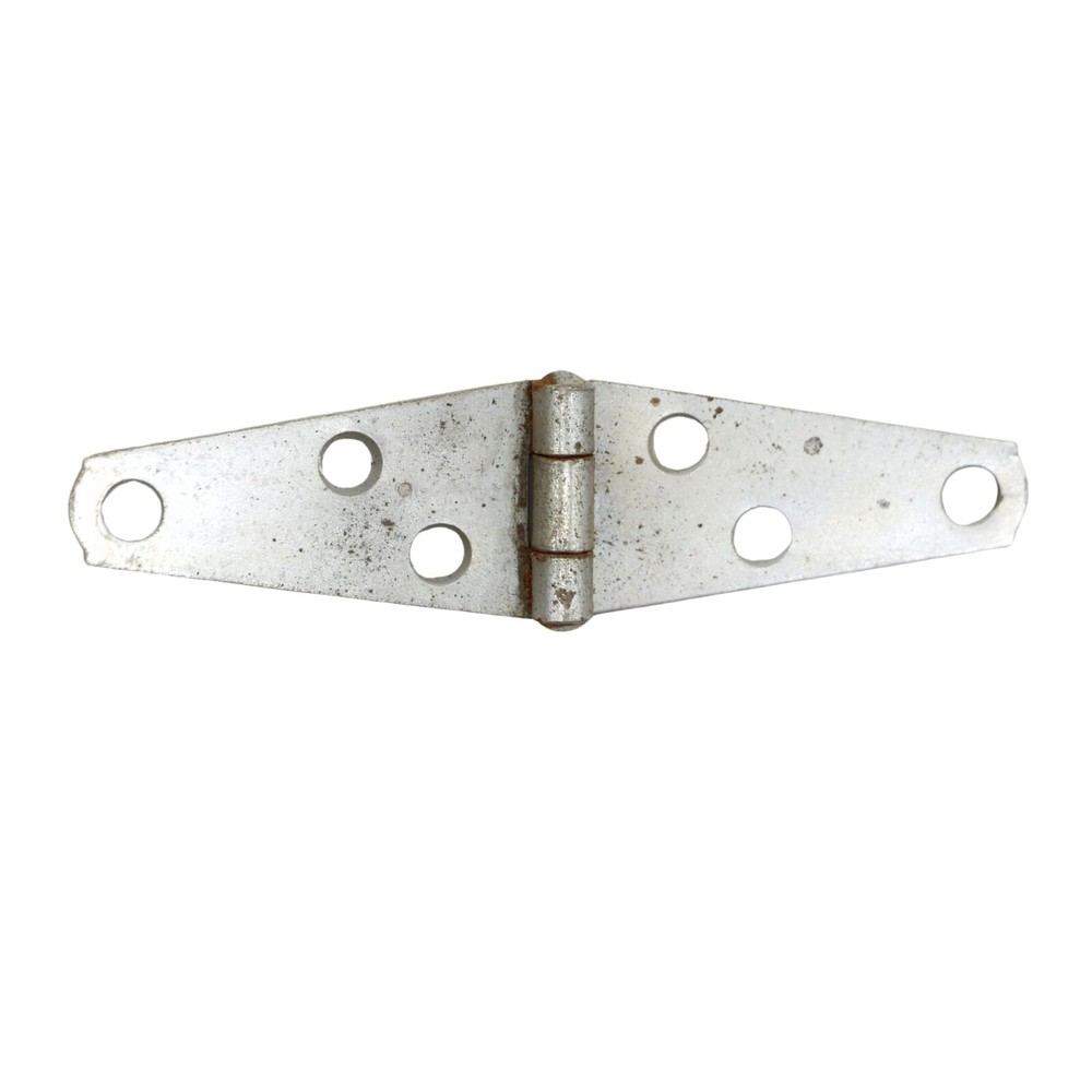 Vintage 4 x 1.25 Steel Surface Strap Cabinet Hinge