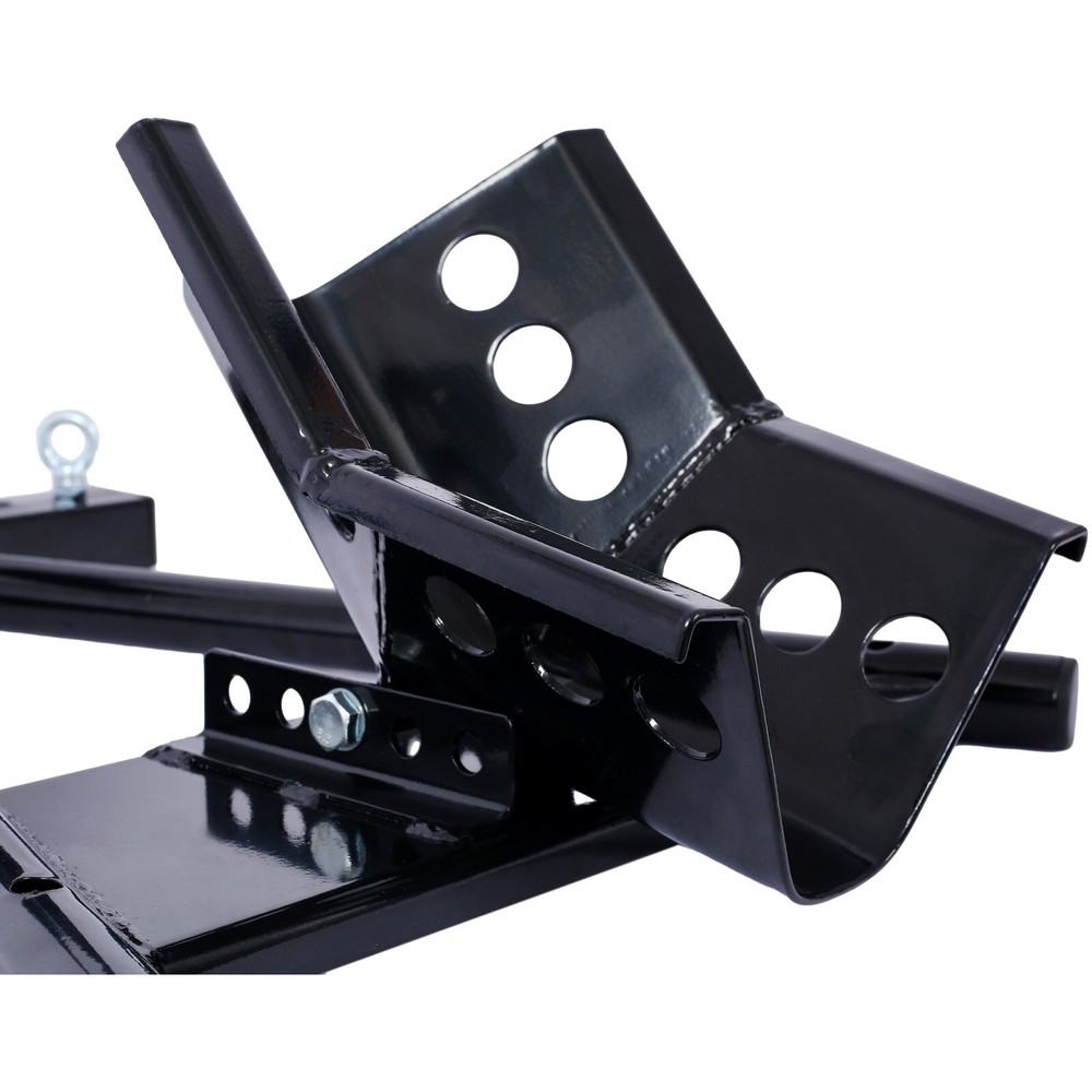 Motorcycle Front Tire Chock for 17"-21" Wheels Locking Adjusting Stand
