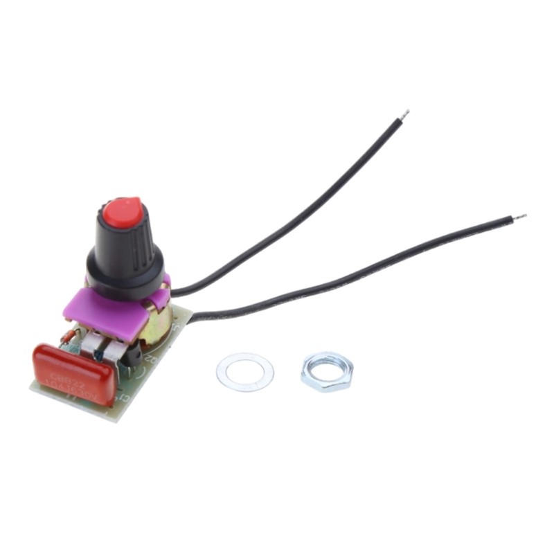 Dimmer Module 100W with Switch Speed Regulation Module DIY Kit For