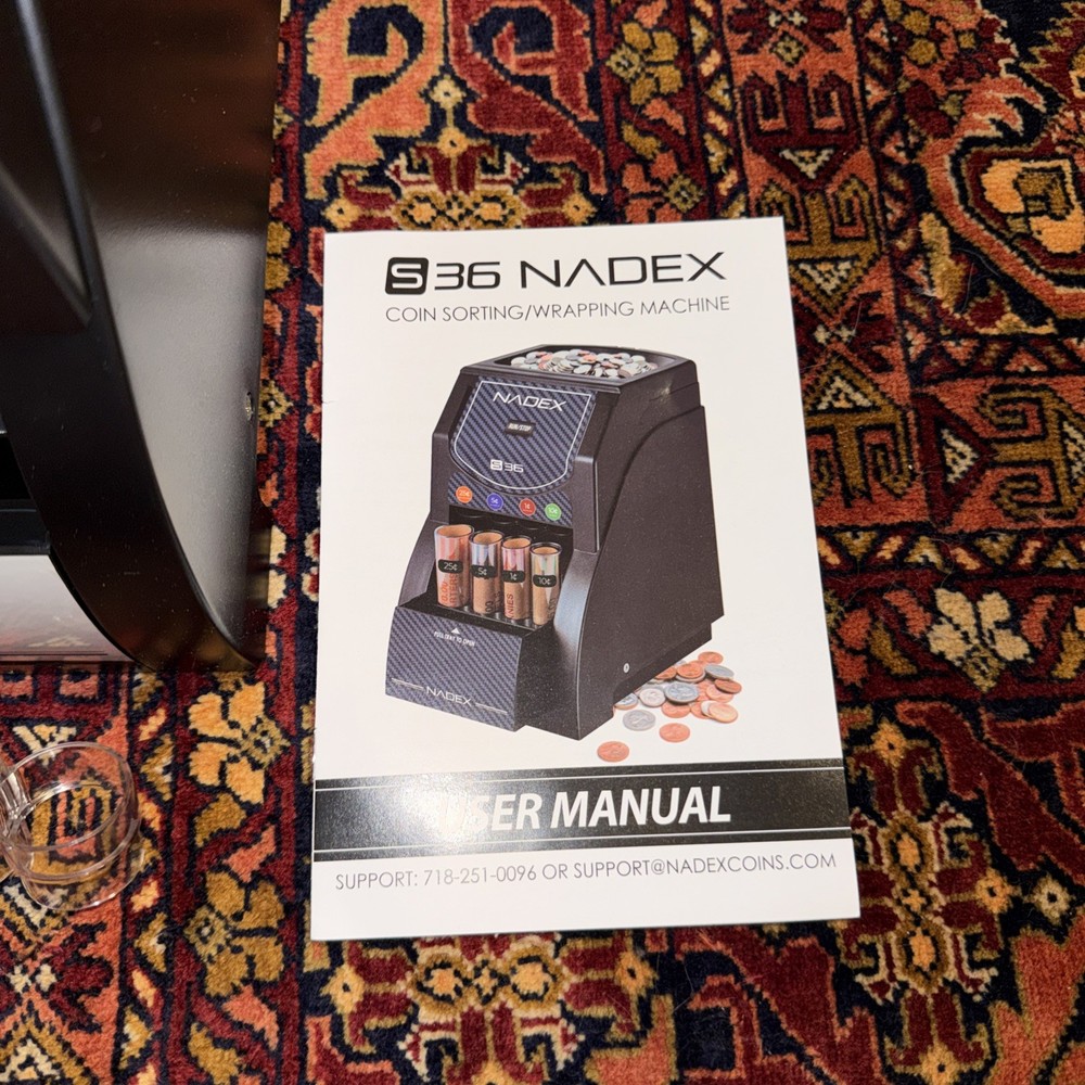 Nadex™ Coins Automatic Coin Sorter, S36
