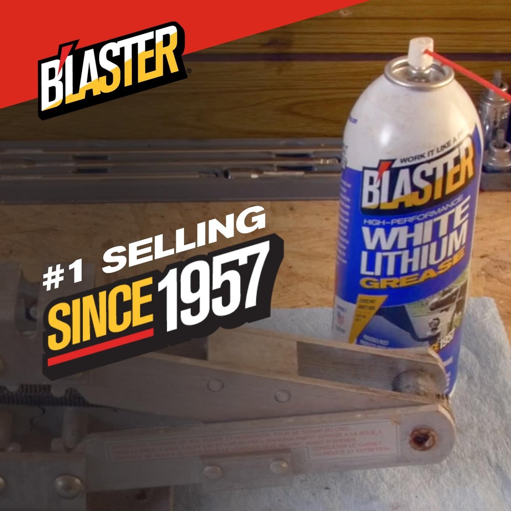 B’laster White Lithium Grease Spray – High-Performance Lithium Grease Spray –...