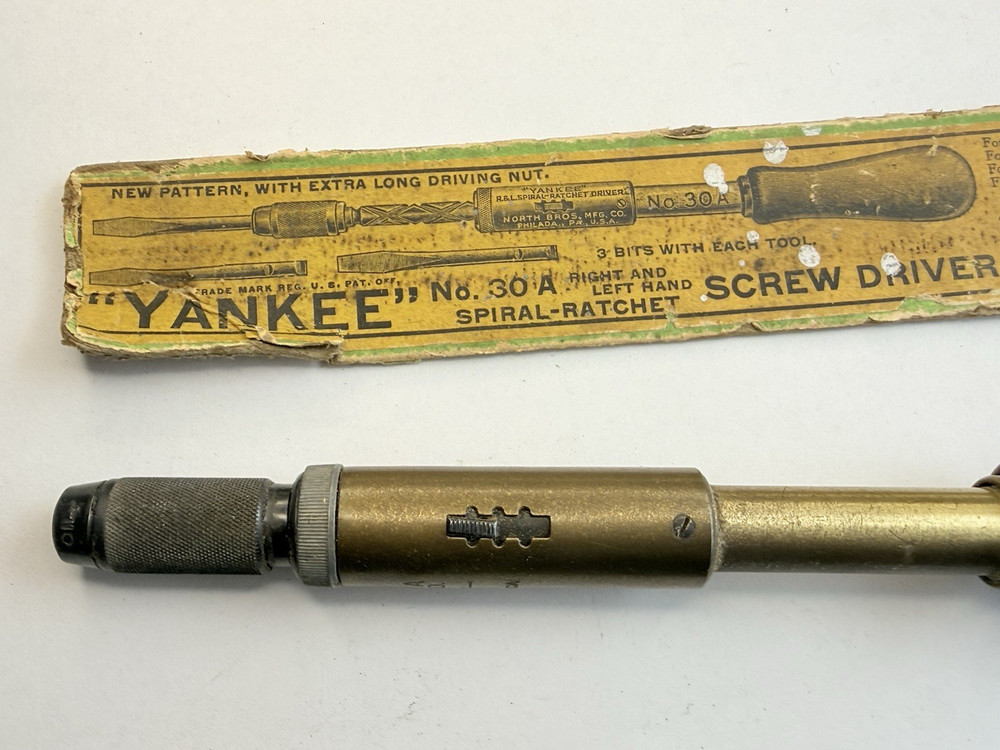 Stanley Yankee Screwdriver No.30A / NO SPRING