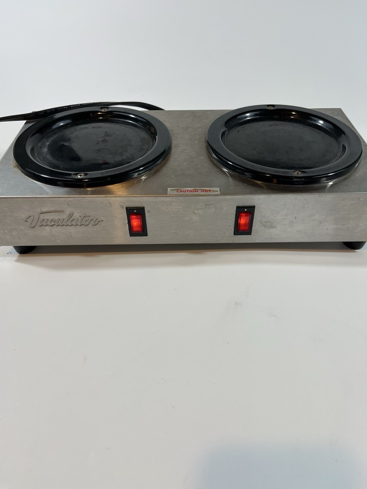 Vaculator LCPW-2 Double Coffee Pot Burner TESTED
