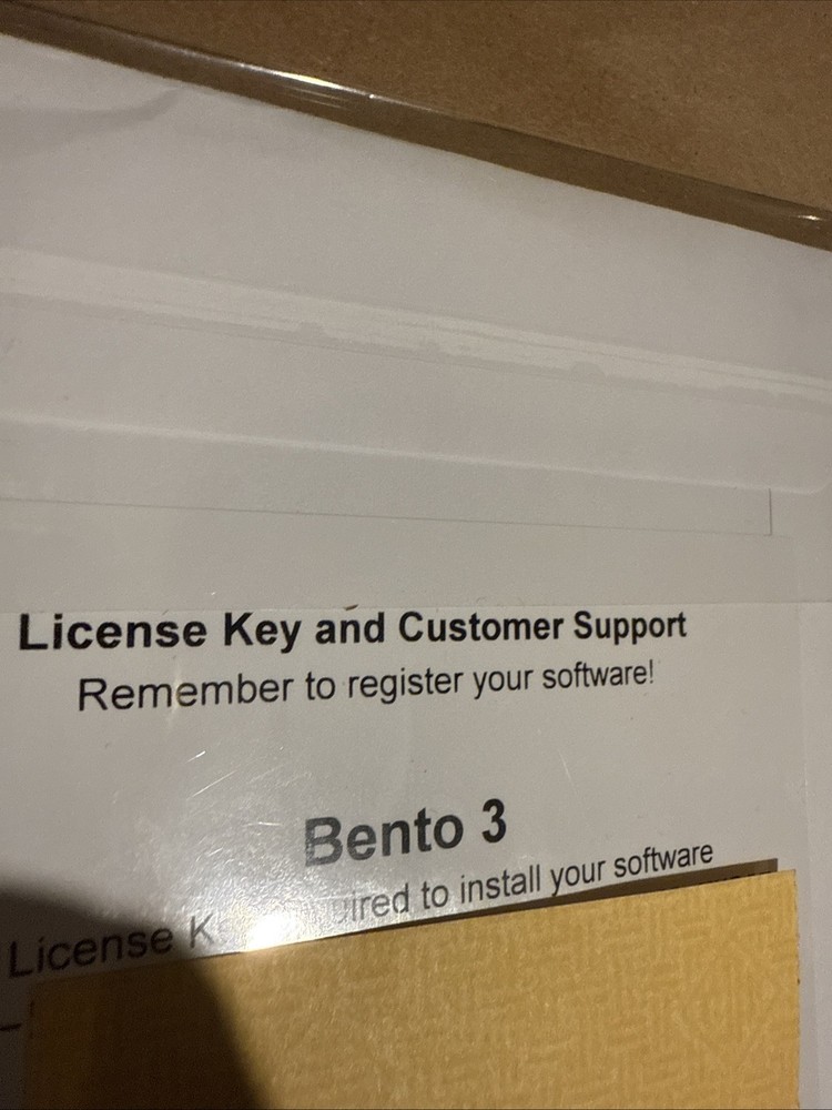 Bento 3 by FileMaker ~ for MAC ~ NEW