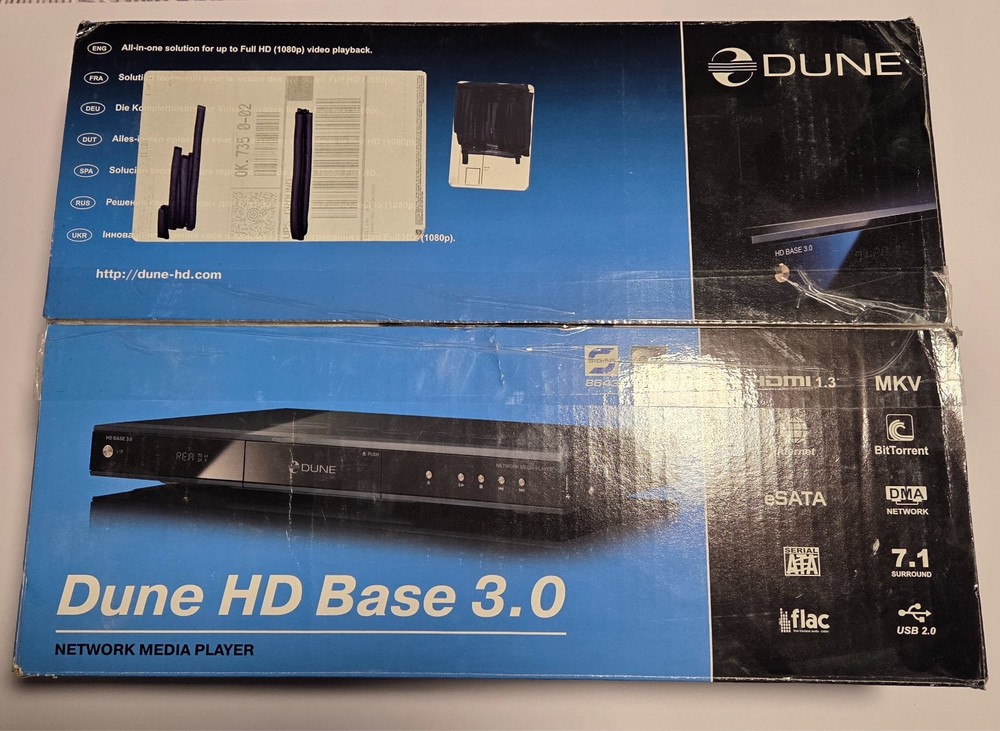 DUNE HD Base 3.0 Network Media Player