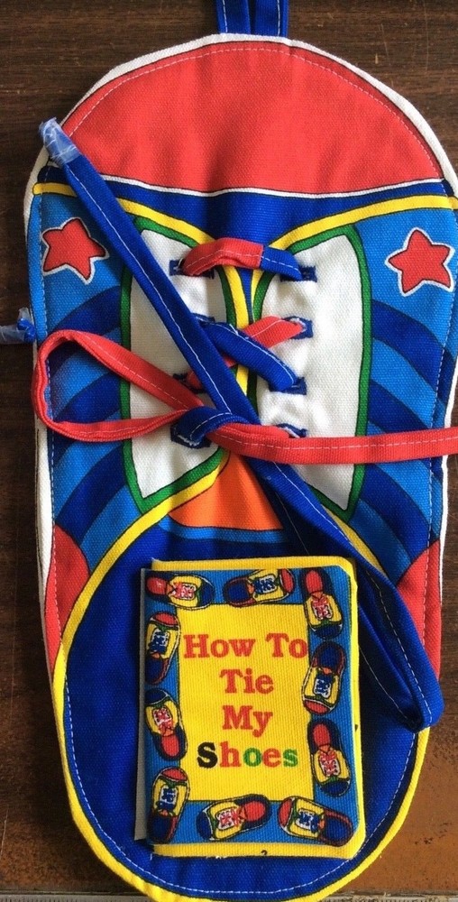 HOW TO TIE MY SHOE- CHILDREN'S  EDUCATIONAL TOOL