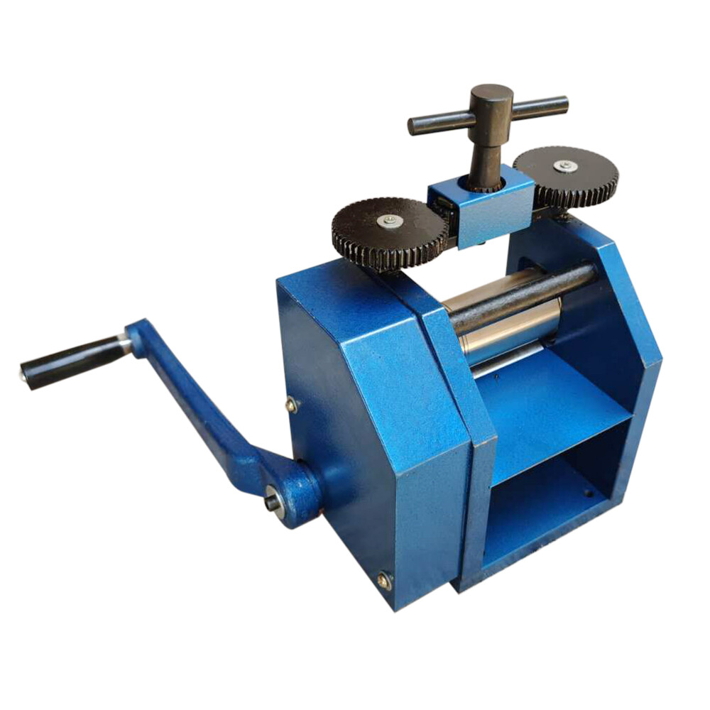 3in 75mm Manual Jewelry Combination Rolling Mill Machine Sheet Wire Rolling Tool