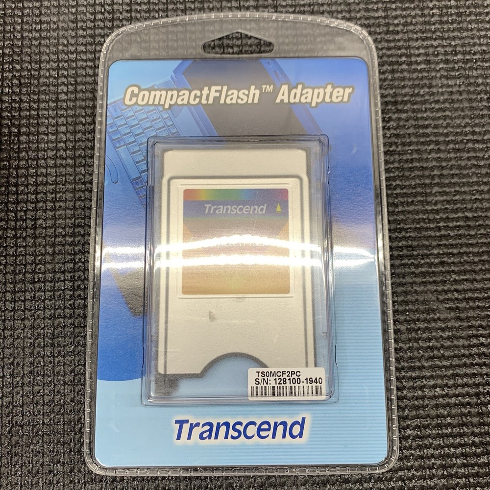Transcend TS0MCF2PC CompactFlash Transfer PCMCIA ATA Adapter