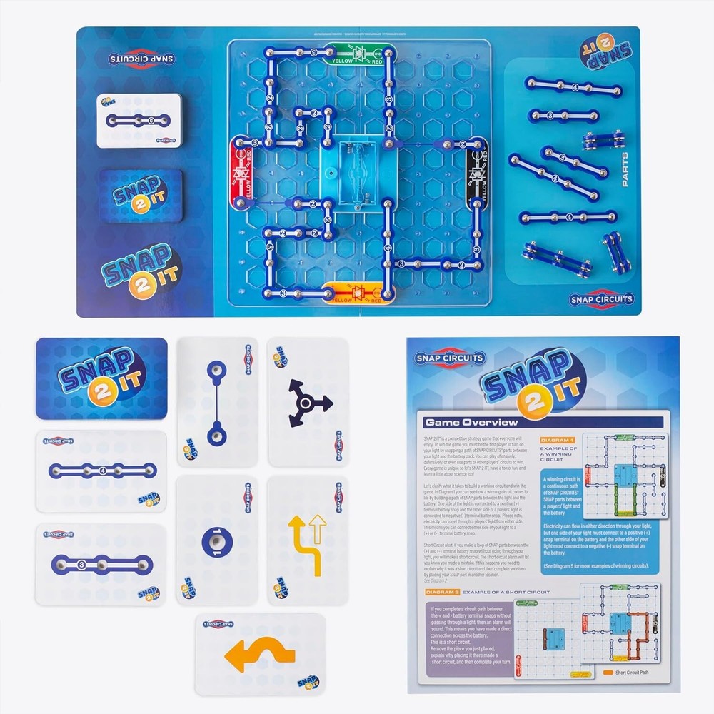 ELENCO SNAP CIRCUITS SNAP 2 IT BOARD GAME
