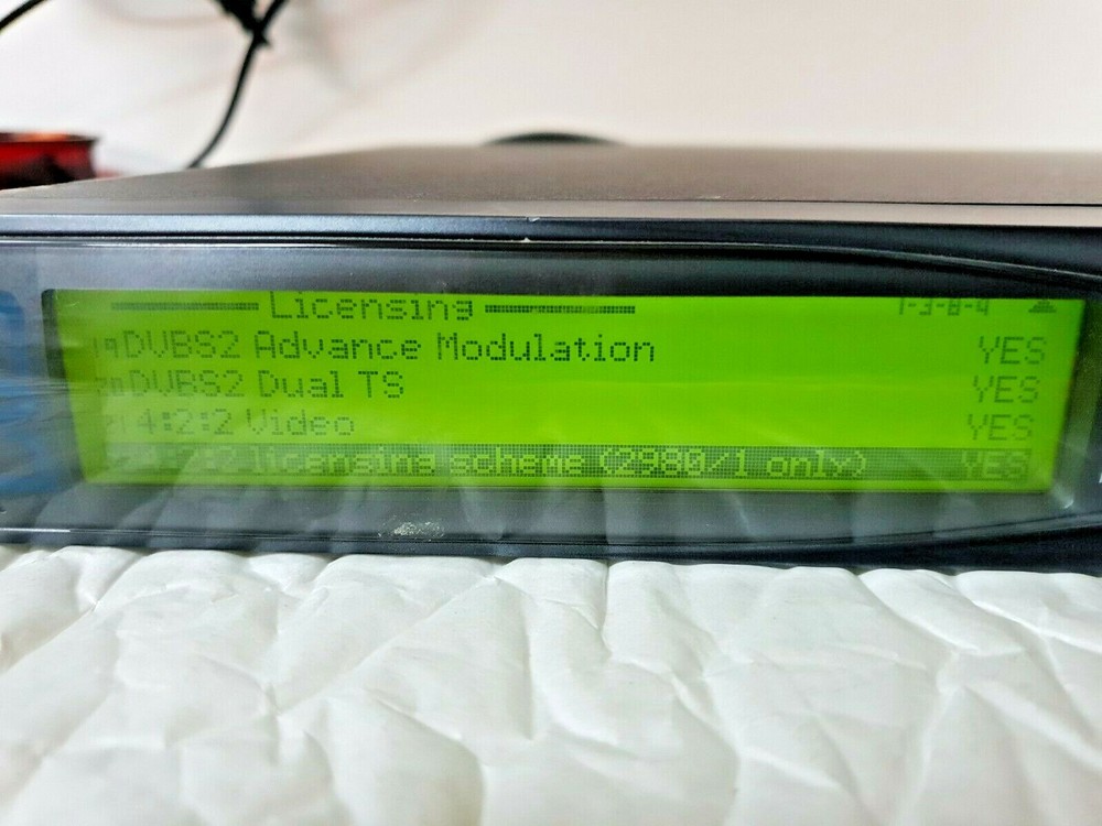 harmonic ird-2900 scopus professional receiver decoder dvb ird-2981 ip to mpeg