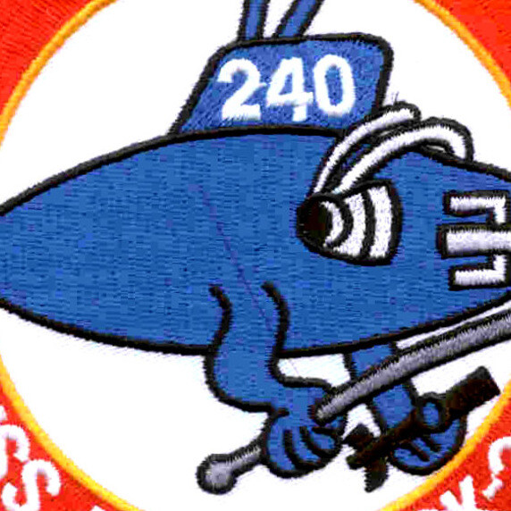 SSK-240 USS Angler Patch