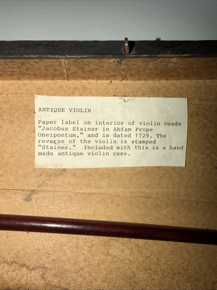 Antique “stainer” Violin In Original Case