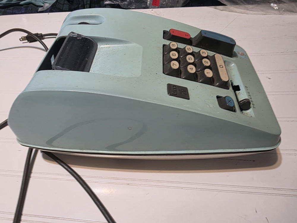 Vintage Bicor Model 215 Electric Adding Machine