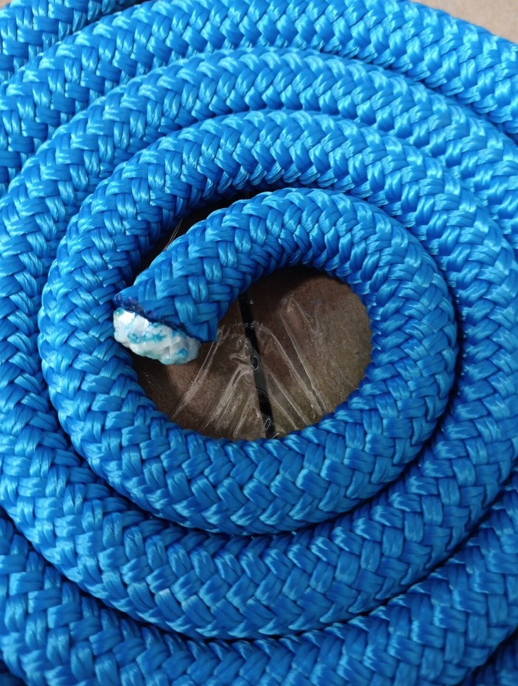 9/16 x 200 ft. Double Braid-Yacht Braid Polyester Rope. Blue