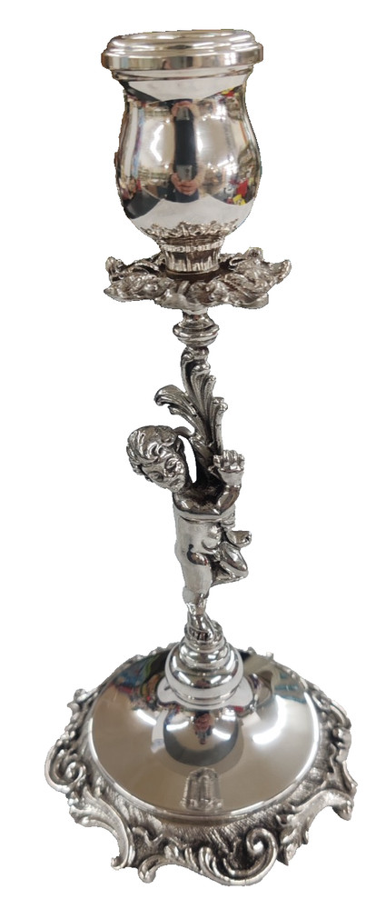 SILVER CASTING CANDLESTICK 800