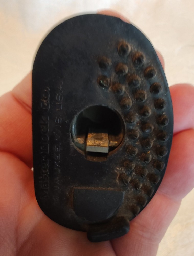 Master Lock & Key Tough Gun Trigger Lock