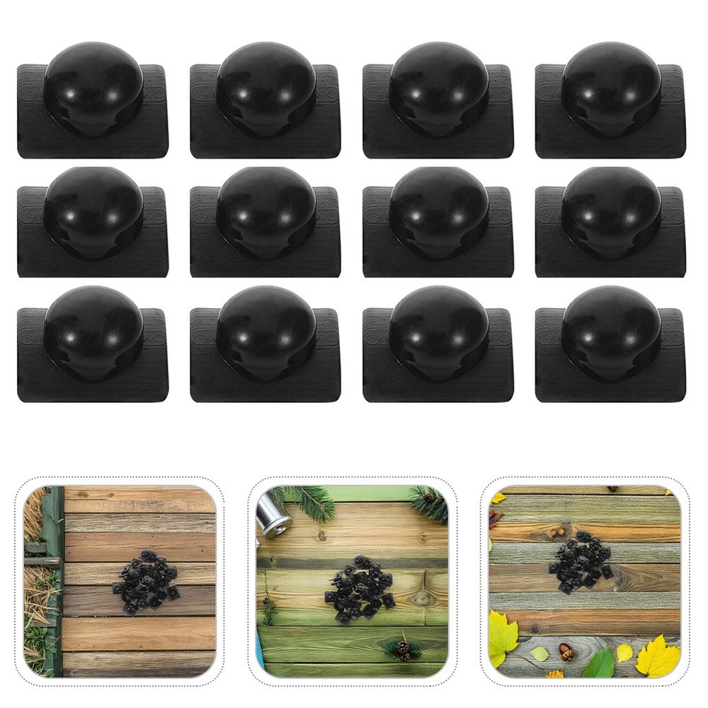 50 Pcs Switch Handle Protective Cover Micro Flashlight Button Cap End