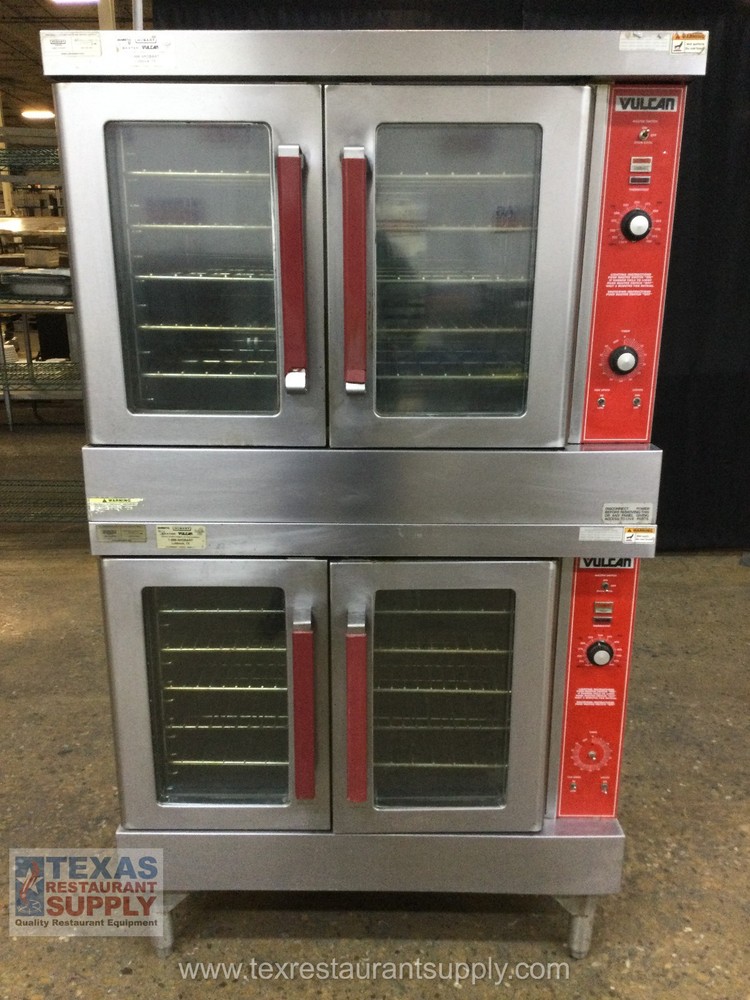 Vulcan VC4GD-10 Gas Double Stack Full Size Convection Oven