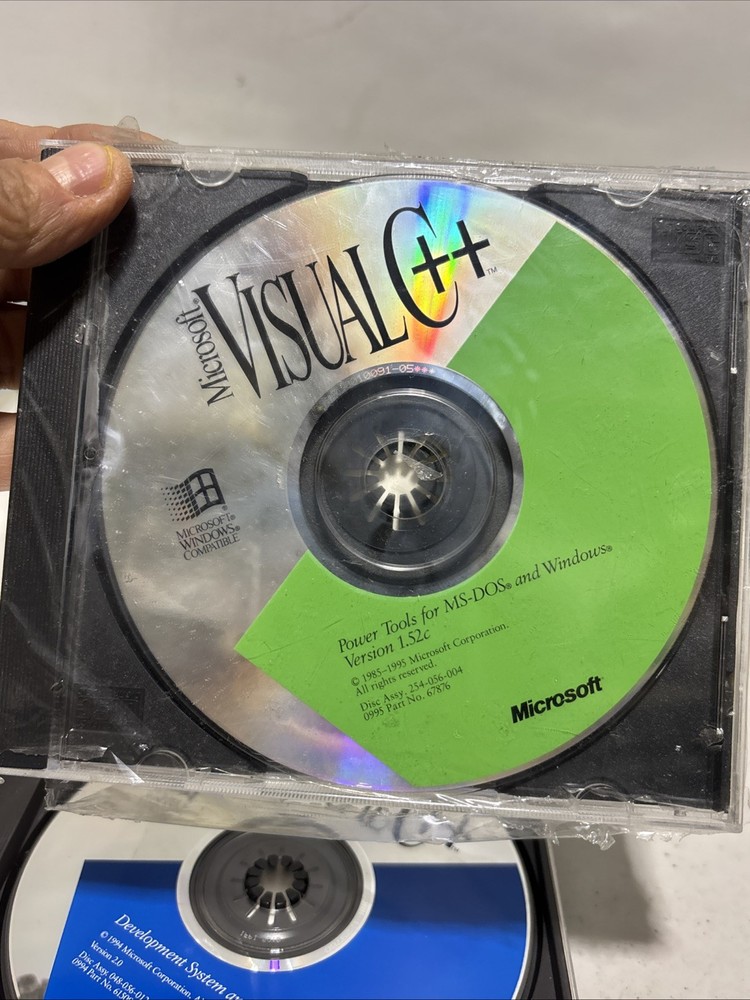 6 Microsoft Visual C++ for 16 bit Windows Versions CD Developer Net Lot