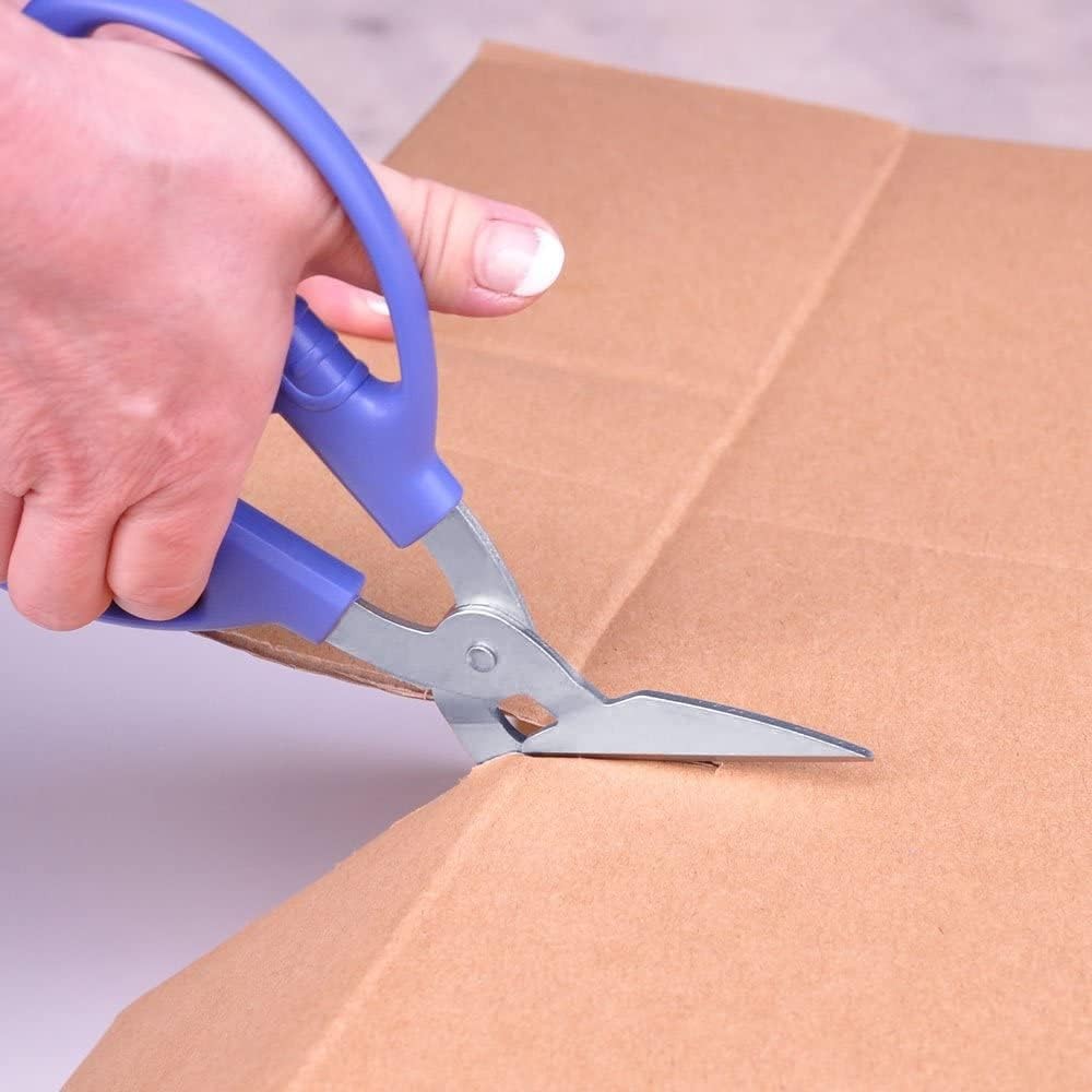 Heavy Duty Corrugated Cardboard Scissors 8.5"