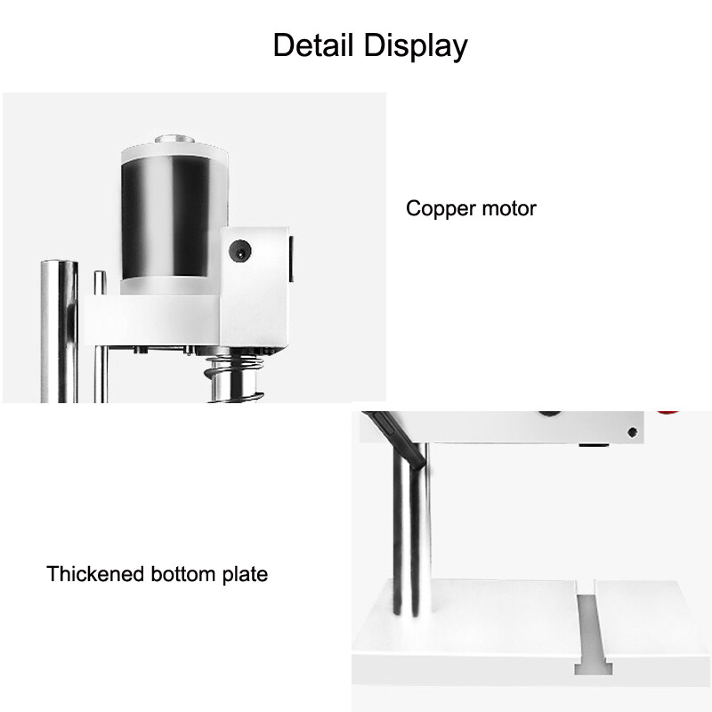 24V 100W B12 Milling Machine & Workbench Drilling Work Bench Speed Adjustable