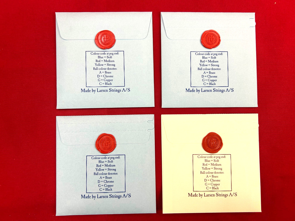 100% Authentic Larsen Viola Strings Set 4/4 with Excellent LOOP A