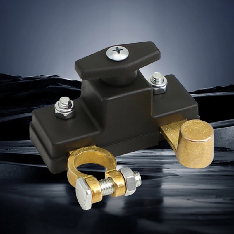 Efficient Car Power Disconnect Brass Prevents Drainage