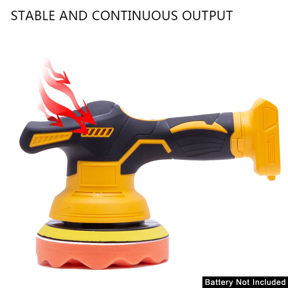 Car Buffer Sander For Dewalt Battery Cordless Brushed Polisher Polish Machine