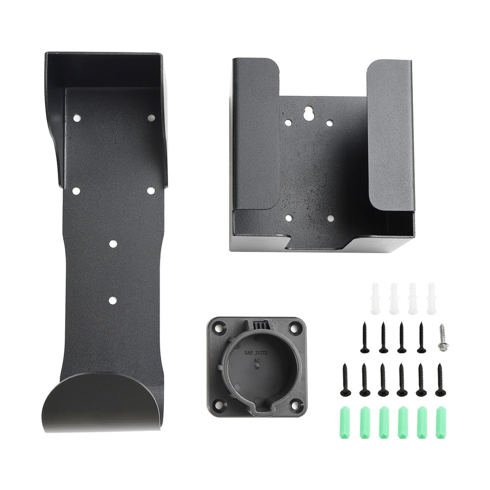 EV Charger Cable Holder EV Charging Cable Hook SAE J1772 Hook + Holder US