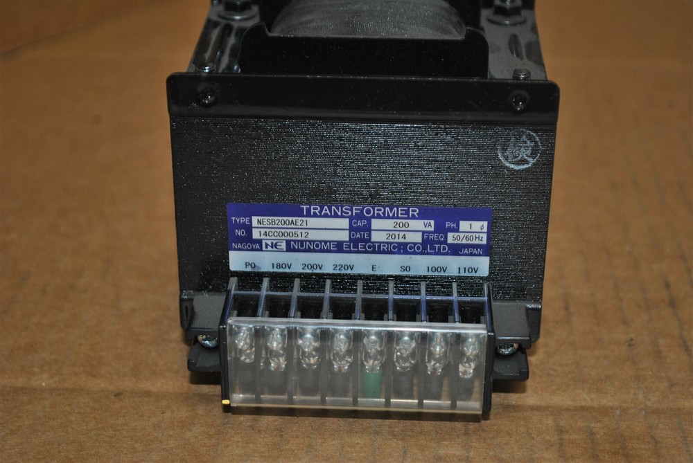 Nunome Electric Transformer Type NESB200AE21