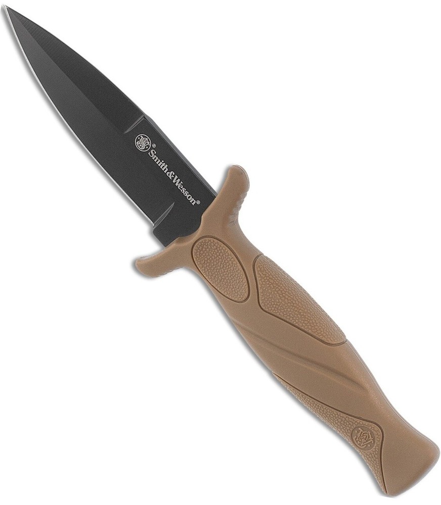 Smith & Wesson Fixed Boot knife 2.95" Spear Point Blade W. Sheath 1100073