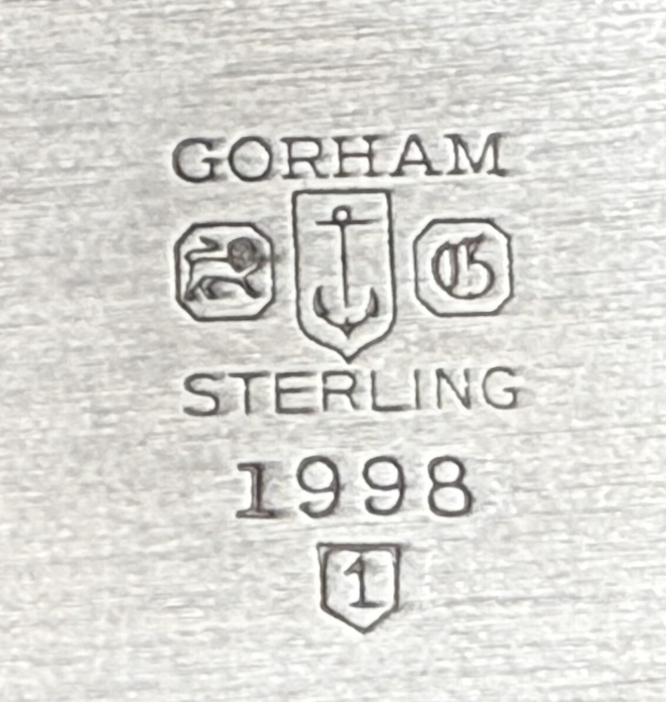 American 1951 Gorham Sterling Silver Pierced Basket
