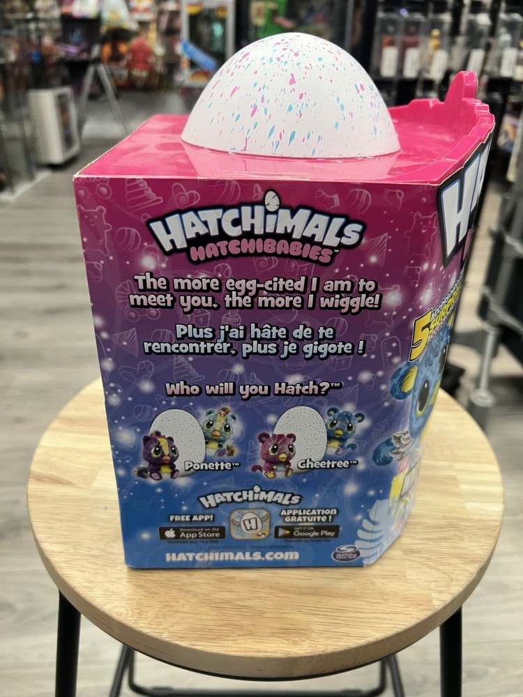 New Hatchimals, HatchiBabies, Hatching Egg with Interactive Toy Age 5+