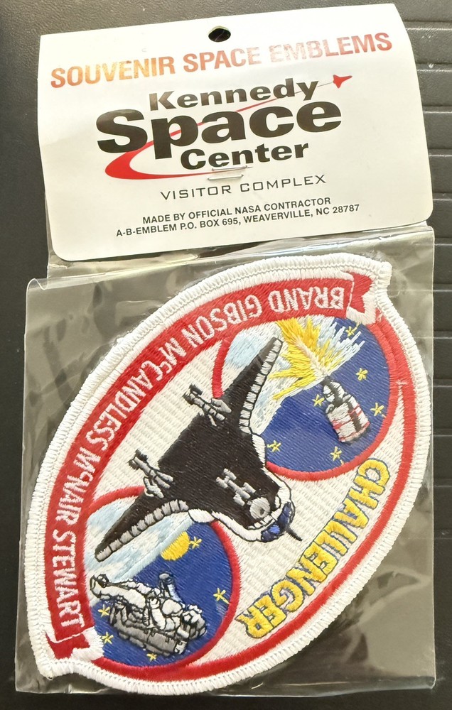 Vintage NASA Challenger STS-41-B Embroidered Patch