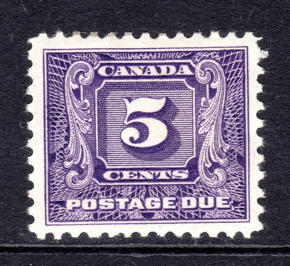 Canada Scott #J 9 VF Unused 1930 5 Cent Postage Due