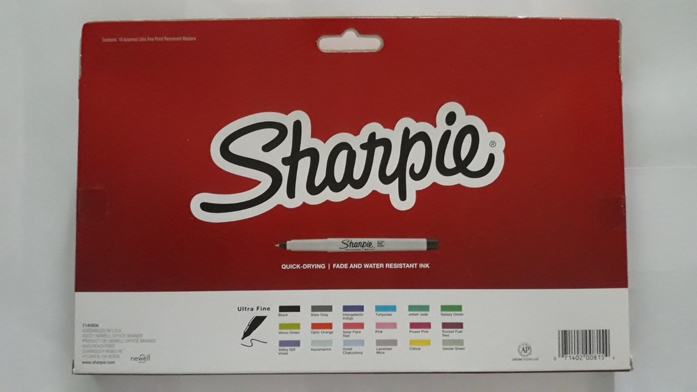 Sharpie Markers Set