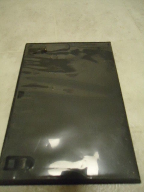 Black 1 Disc Clear View CD/DVD Book Style Storage Holder Replacement Box