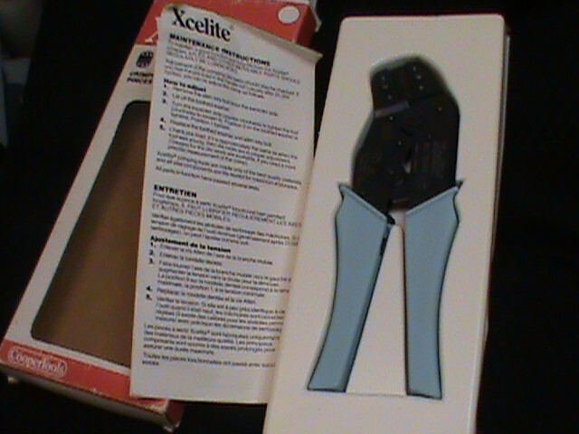 XCELITE COOPER TOOLS Crimper MIC-3020BL D-Sub Open Barrel Crimping Tool Sweden