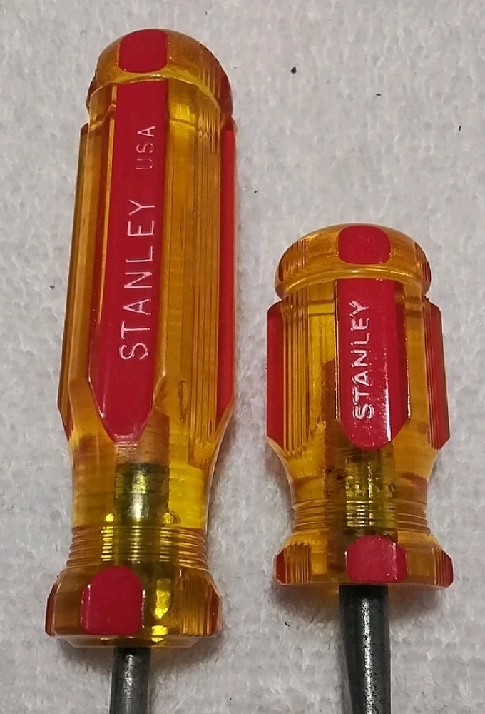 2pc STANLEY SCREWDRIVER SET USA 🇺🇸