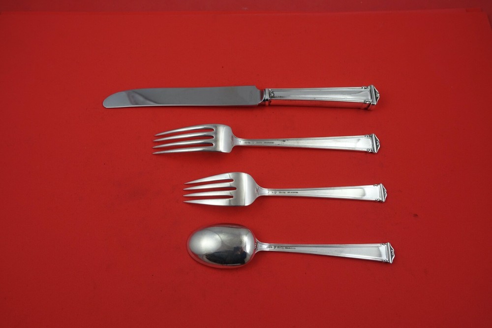 Theseum by International Sterling Silver Regular 4-piece Setting