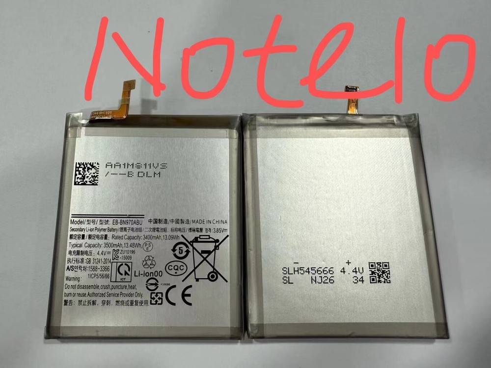 Battery For Samsung Galaxy Note10/Note10 Plus/Note10 Lite/Note20/Note20 Ultra