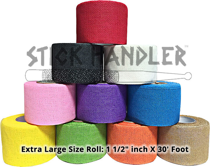 STICK HANDLER Professional Drumstick Grip Tape Pro Pack (Black | Three Pack)