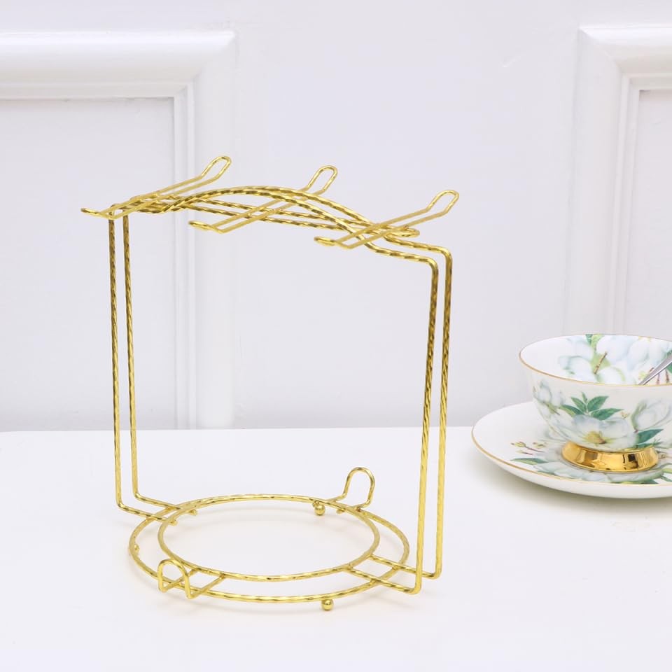 Coffee Mug Display Shelf Mug Rack Holder Rack Tea Cup Display Basket Drain Tr...