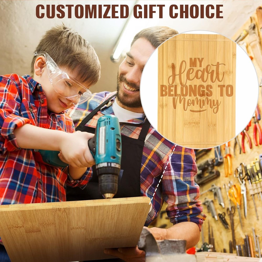 12 Pack Bulk Plain Cutting Board Set Kitchen Chopping Boards Rectangular Blank