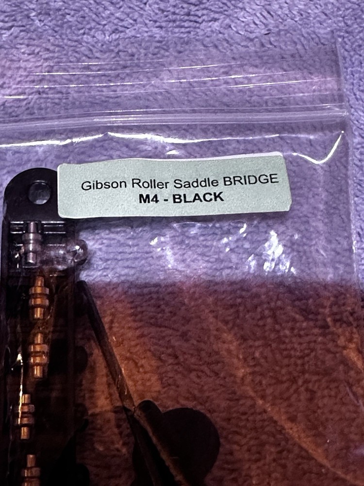Gibson TOM Roller Saddle Bridge M4: Black