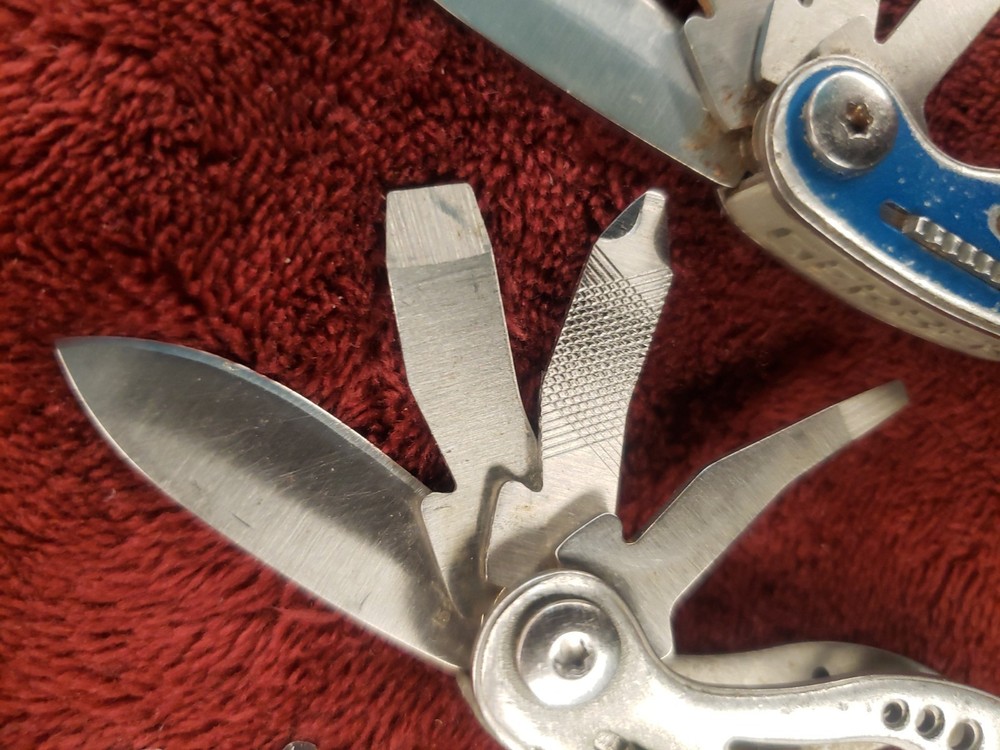 🔪 Lot 3 Gerber Multi Tool Curve multiplier 2 Blue 1 Silver
