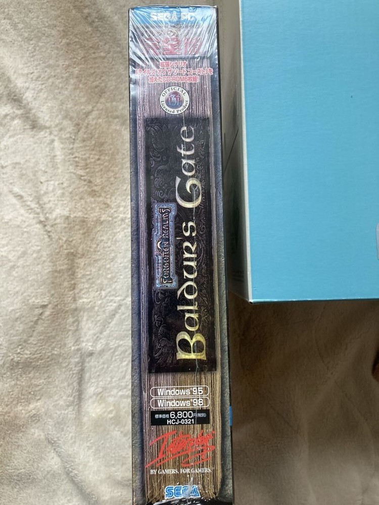 Brand new package Baldur s Gate PC version (6 discs) complete edition with expan